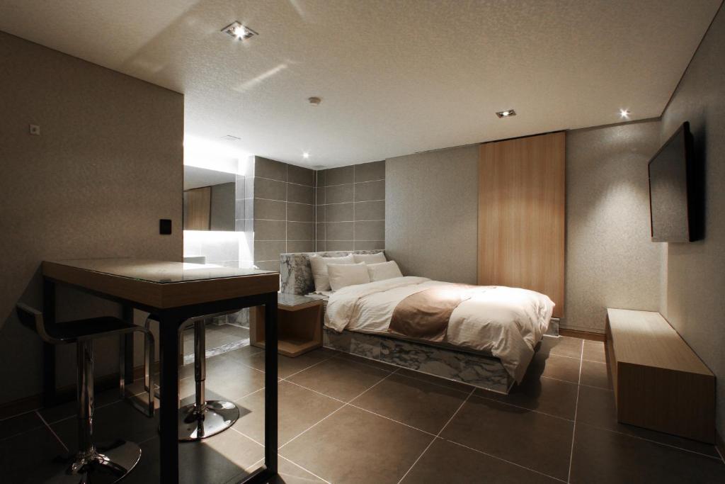 Haeundae Yeoubi Hotel Busan Eksteriør billede